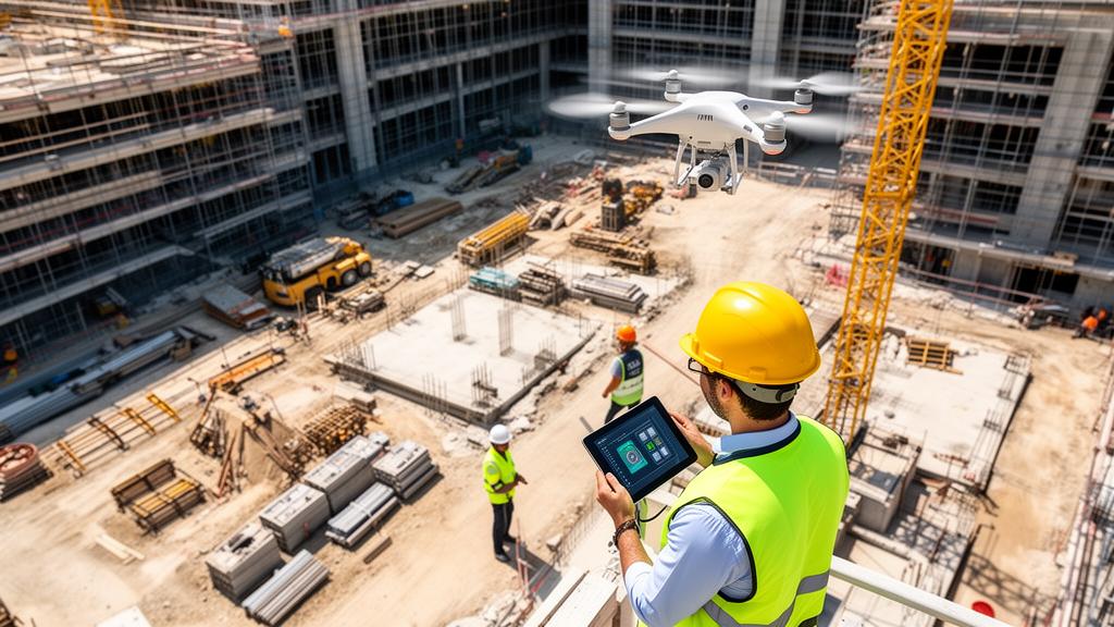 Gestionale edilizia cloud EdiliziaInCloud: dashboard cantieri, margini e fatturazione su computer e smartphone